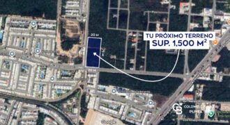 Terreno en Venta – Av. México, Cancún | 1,500 m² Uso Mixto
