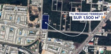 Terreno en Venta – Av. México, Cancún | 1,500 m² Uso Mixto
