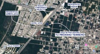Terreno Estratégico de 6,001 m² en Venta sobre Av. Huayacán – Cancún
