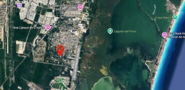 Lote en Venta en Cancún – 918 m² – Ubicación Estratégica cerca de Av. Chac Mool y Luis Donaldo Colosio