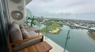 SLS Puerto Cancún – Departamento de lujo en renta totalmente amueblado | Piso 17
