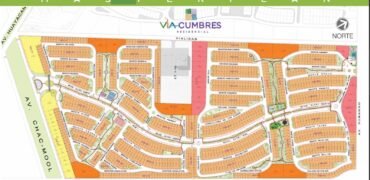 Terreno en Venta en Altai Residencial Avenida Huayacán en Cancún, 145.35 m2.
