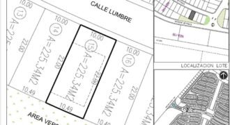 Lote Residencial en Venta en Vía Cumbres en Cancún, 225 m2